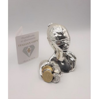 Italian Gift Dea Bendata Argento