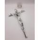 Brilly Cristo Croce Portafortuna Argento