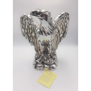 Paterna & Livi Scultura Aquila Argento