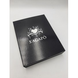 Sagapo Collana Donna Alphabet Lettera B