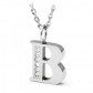 Sagapo Collana Donna Alphabet Lettera B