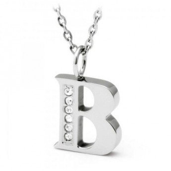 Sagapo Collana Donna Alphabet Lettera B