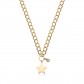 Sagapo Collana Donna My Love Stella Oro