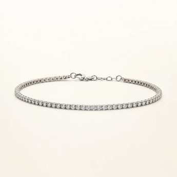 Niah Bracciale Tennis acciaio