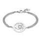 Lotus Style bracciale donna Cuori Acciaio